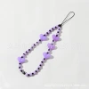 Park Chae-young's Instagram-style diy beaded pendant, heart-shaped pearl pendant, Korean version for women details Picture